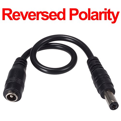 Product Cover SoulBay 5.5 x 2.1mm Jack Reverse Polarity Converter Cable for Guitar Piano Pedals Keyboard