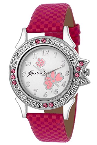 Product Cover Rich Club Analogue White Dail Women's & Girl's Watch (Rc-Lui-Pink)