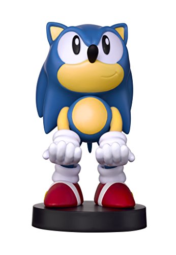 Product Cover Collectible Sonic the Hedgehog Cable Guy Device Holder - works with PlayStation and Xbox controllers and all Smartphones -  Classic Sonic - Not Machine Specific