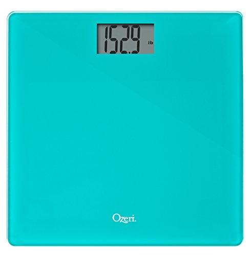 Product Cover Ozeri Precision Bath Scale (440 lbs / 200 kg) in Tempered Glass, with 50 Gram Sensor Technology (0.1 lbs / 0.05 kg) and Infant, Pet & Luggage Tare
