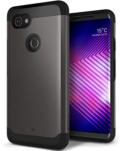 Product Cover Caseology Legion for Google Pixel 2 XL Case (2017) - Reinforced Protection - Warm Gray