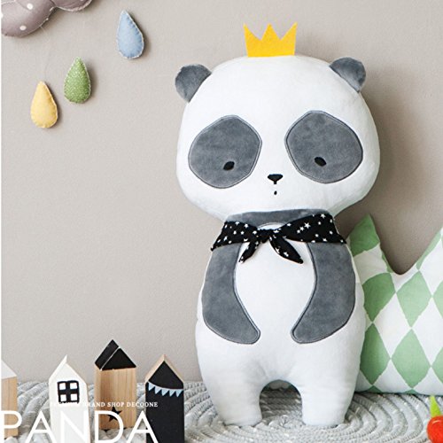 Product Cover Cute Doll Car Seat Strap Belt Toy Cushion Cover for Kids Children, Auto Adjustable Pillow Pad Vehicle Car Safety Belt Toy Protect Shoulder Chest Child (Panda)