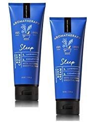 Product Cover Bath and Body Works 2 Pack Aromatherapy Sleep Lavender & Cedarwood Body Cream. 8 Oz.