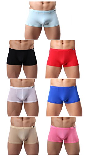 Product Cover Men's Silky Boxer Briefs Short Leg Underwear Pack Health to Wear