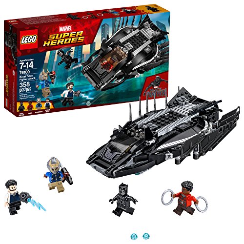 Product Cover LEGO Marvel Super Heroes Royal Talon Fighter Attack 76100 Building Kit (358 Pieces)