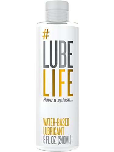 Product Cover #LubeLife Water Based Personal Lubricant, 8 oz Sex Lube for Men, Women & Couples