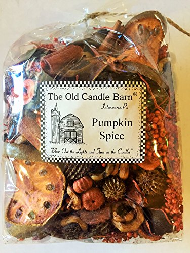 Product Cover Old Candle Barn Pumpkin Spice Potpourri Large Bag - Perfect Fall Decoration or Bowl Filler - Beautiful Autumn Scent