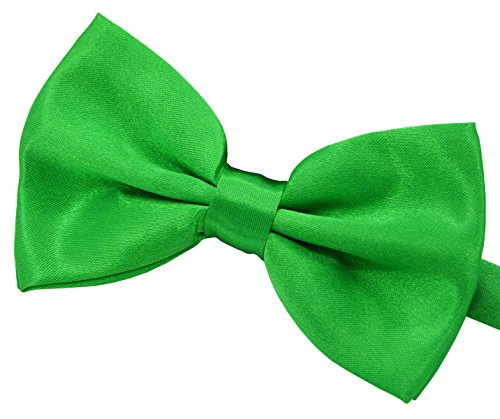 Product Cover Amajiji Formal Dog Bow Ties for Medium & Large Dogs (D113 100% Polyester) (Green)