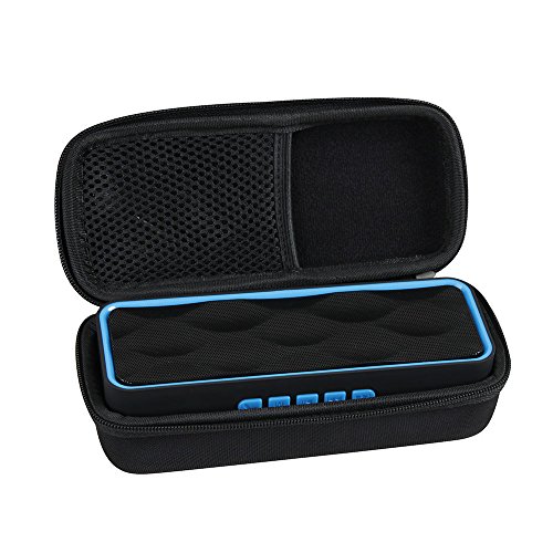 Product Cover Hermitshell Hard EVA Travel Black Case Fits ZoeeTree S1 Wireless Bluetooth Speaker Outdoor Portable Stereo Speaker