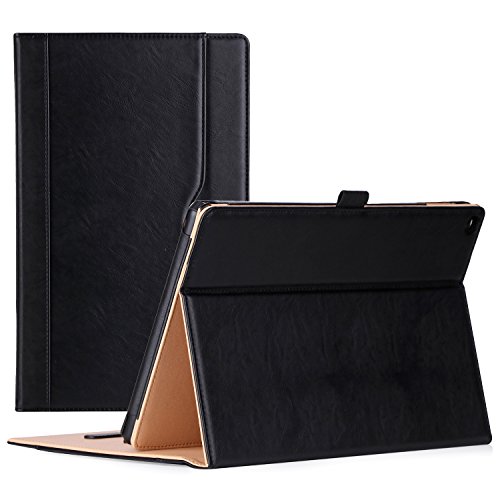 Product Cover All-New Amazon Fire HD 10 Case (9th / 7th Generation, 2019/2017 Released) - ProCase Stand Folio Folding Protective Cover for Kindle Fire HD 10.1