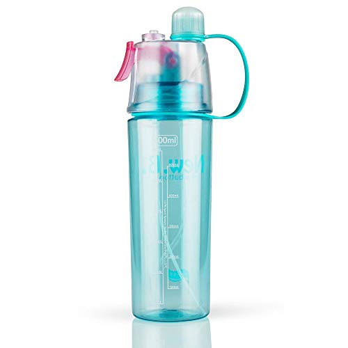 Product Cover XINSHI Mist Water Bottles Spray Kettle for Kids,Leak Proof Sports Bottle,BPA Free,21oz