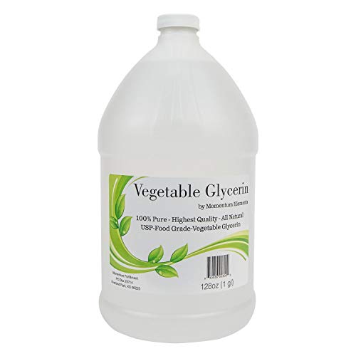 Product Cover Vegetable Glycerin 100% Pure USP - 1 Gallon (128 oz) Food Grade All Natural Premium Quality and Made in The USA!