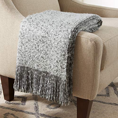 Product Cover Stone & Beam Oversized Stripe Brushed Weave Throw Blanket, 60