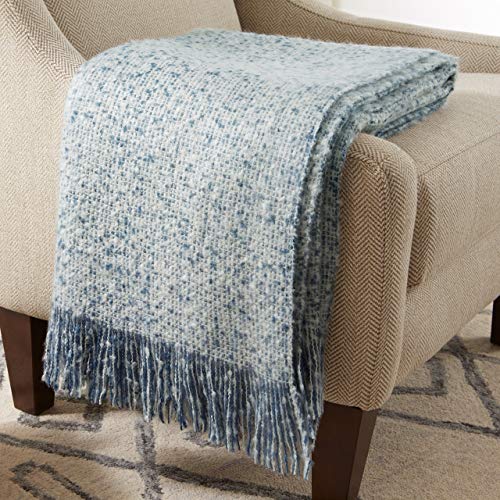 Product Cover Stone & Beam Oversized Stripe Brushed Weave Throw Blanket, 60