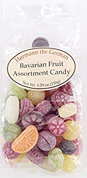 Product Cover 6-Pack Hermann the German Hard Candy 5.29-ounce Bags (6-Pack Bavarian Fruit Assortment)