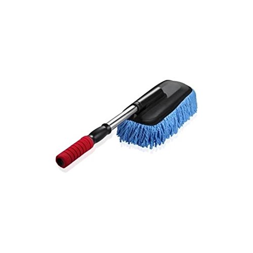 Product Cover VRT Microfibre Telescopic Duster for Dry/Wet Cleaning for use in Car/Home/Office (Blue)
