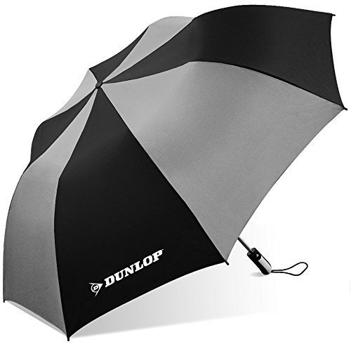 Product Cover Dunlop Folding Two-Person Umbrella-56-dl Blkgry, Black/Gray