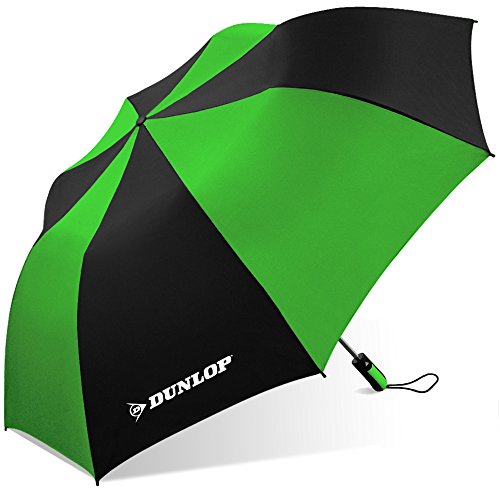 Product Cover Dunlop Folding Two-Person Umbrella-56-dl Blkgrn, Black/Green