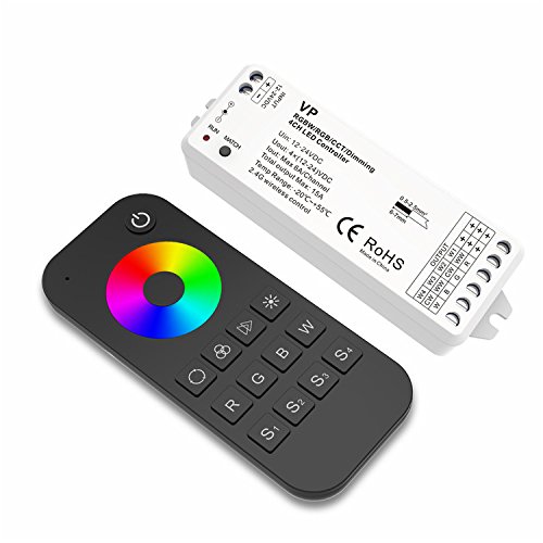Product Cover 4 Channel LED RF Controller RGBW/RGB/CCT/Dimming Multfunction Controller 12-24VDC