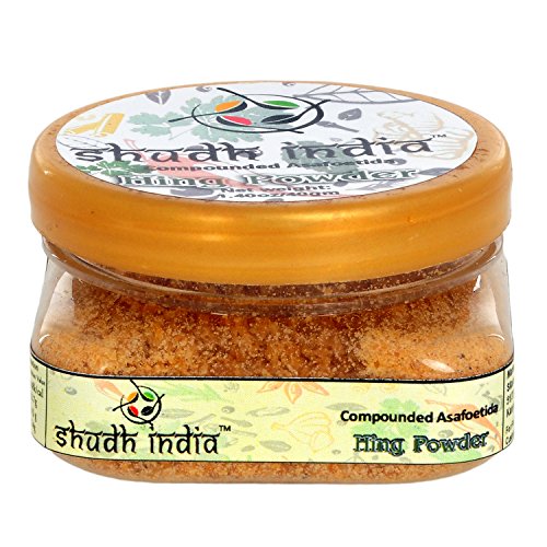 Product Cover Shudh India | Asafoetida | Heeng | All Natural | Salt Free | Vegan | NON-GMO | Asafoetida Indian Spice | Best for Onion Garlic Substitute |