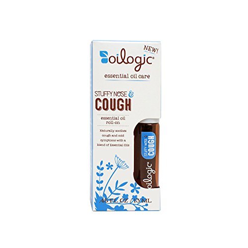 Product Cover Oilogic Stuffy Nose & Cough Essential Oil Roll-On Baby Cold Symptoms.45OZ