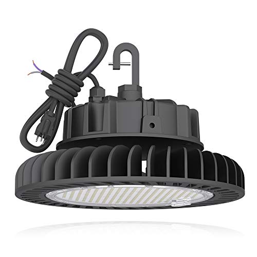 Product Cover HYPERLITE LED High Bay Light | 28000LM（ 200W ）Dimmable High Bay LED Lighting | UL/DLC Approved | 5000K Commercial Lights | US Hook Included | Alternative to 850W MH/HPS | 5 Yr Warranty