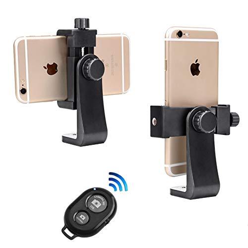 Product Cover Phone Tripod Mount with Remote 360 Rotation Smartphone Holder Adapter Compatible with iPhone X 8 7 6 6s Plus Samsung Nexus