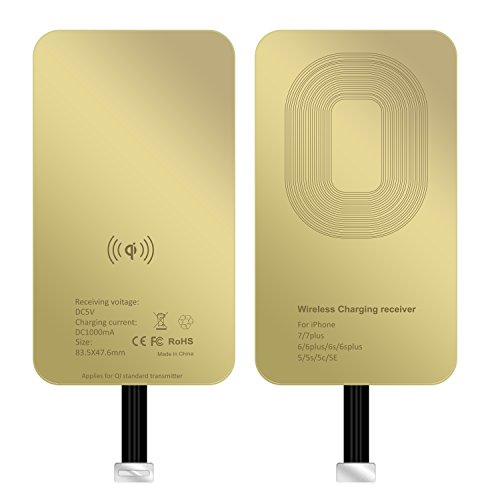 Product Cover ASAKUKI Wireless Charging Receiver, Ultra-Thin Copper Coil Patch with Overvoltage Protection for QI Wireless Charging Adapter Receiver-Fast&Smart Microchip Technology