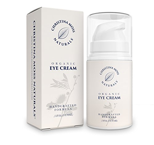 Product Cover Eye Cream Moisturizer - Under Eye Firming Cream - Made With Organic & Natural Ingredients - Eye Wrinkle Repair Cream For Depuffing & Dark Circles. Skin Care For Eyes Unscented, Christina Moss Naturals