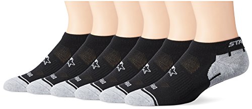 Product Cover Starter Men's 6-Pack Athletic Low-Cut Ankle Socks, Amazon Exclusive