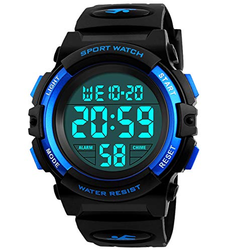 Product Cover Kids Digital Watch, Boys Sports Waterproof Led Watches with Alarm Wrist Watches for Boy Girls Children