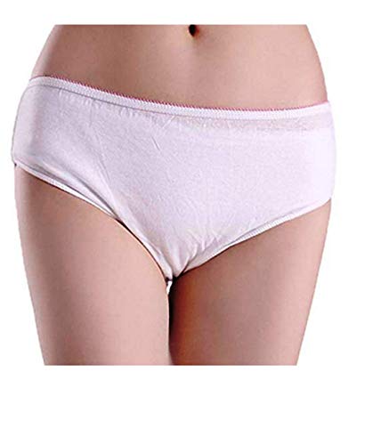 Product Cover JEOGA Women's Disposable Panty Non Woven (White, Free Size) Pack of 10