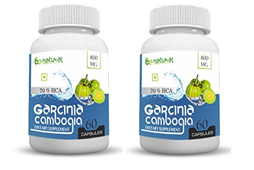 Product Cover Be Natural Garcinia cambogia extract HCA (800mg, 120 Capsules) - Pack of 2