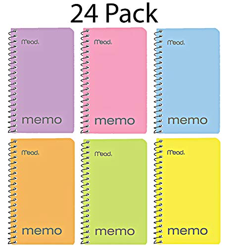 Product Cover Mead Small Notebook, 24 Pack of pocket notebook 3x5 