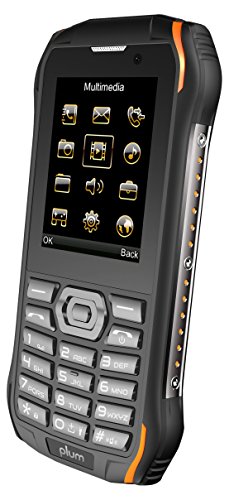 Product Cover Plum Ram 7-3G Rugged Unlocked Cell Phone GSM - IP68 Certified Military Grade Water Shock Proof Dual Sim Global Ready