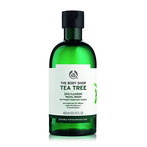 Product Cover The Body Shop Tea Tree Skin Clearing Facial Wash, 13.5 Fl Oz (Vegan)