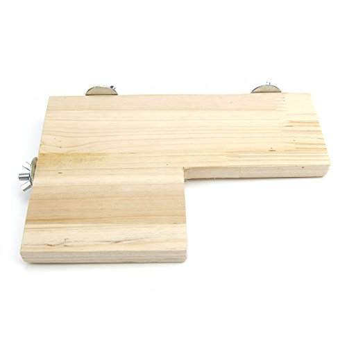 Product Cover Alfie Pet - Charon Wood Platform for Mouse, Chinchilla, Rat, Gerbil and Dwarf Hamster