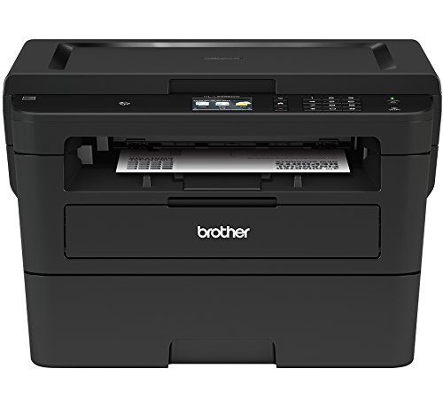 Product Cover Brother Compact Monochrome Laser Printer, HLL2395DW, Flatbed Copy & Scan, Wireless Printing, NFC, Cloud-Based Printing & Scanning, Amazon Dash Replenishment Enabled - BLACK
