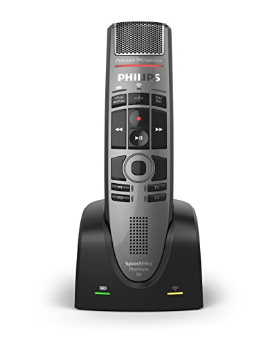 Product Cover Philips SMP4000 SpeechMike Air Wireless Dictation Microphone with Push Button Design