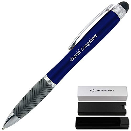 Product Cover Personalized Pen | Blue Lumen Light Up Pen. A Gift Pen With Engraving That Lights Up! Personalized By Dayspring Pens.