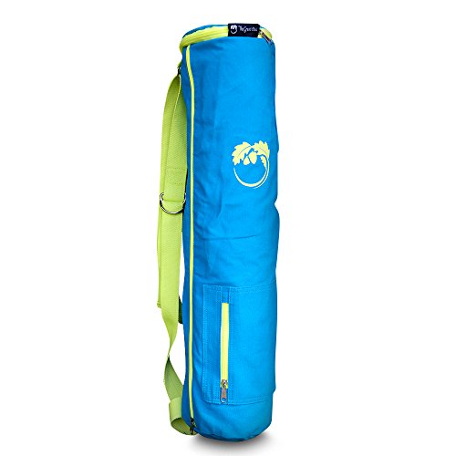Product Cover The Great Oak Yoga Mat Bag - Detachable Yoga Strap - Extendable - Comes with 3 Pockets for Bottles, Phone, Keys and More