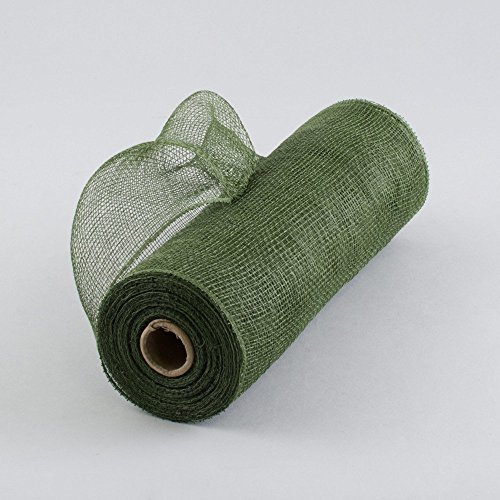Product Cover 10 inch x 30 feet Deco Poly Mesh Ribbon - Value Mesh (Moss Green)