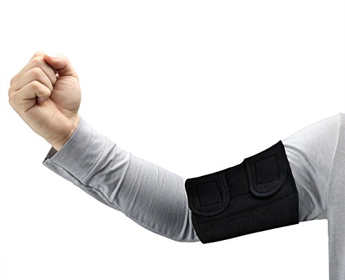 Product Cover ObboMed® MB-1830L Upper Arm Support Brace, Elbow Sleeve with Magnets. Support for Tennis and Golfer's Elbow, Workouts, Tendonitis, Arthritis (L: fits 33.0-35.6 cm arm/ 13-14 inches arm)