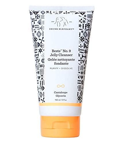 Product Cover Drunk Elephant Beste No. 9 Jelly Cleanser - Gentle Face Wash and Makeup Remover for All Skin Types - 150 Milliliters/ 5 Ounces