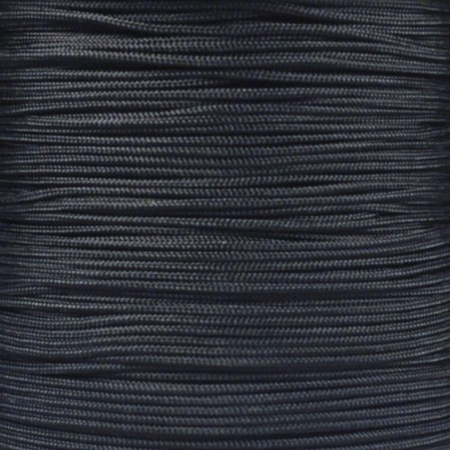 Product Cover PARACORD PLANET 95, 275, 325, 425, 550, 750, and para-Max Paracord - Various Solid Colors - Available in Lengths of 10, 25, 50, 100, and 250 Feet of USA Made Cord (Black, 95 Cord x 50 Feet)
