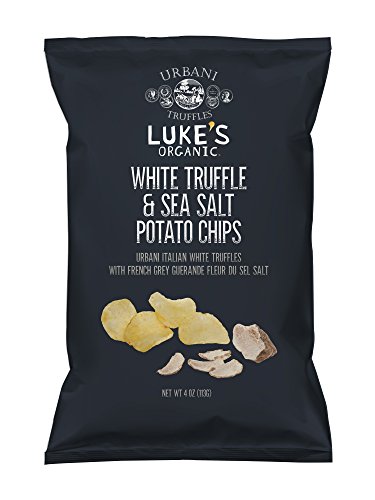 Product Cover Luke's Organic Urbani Potato Chips, White Truffle, 4 Ounce (Pack of 9)
