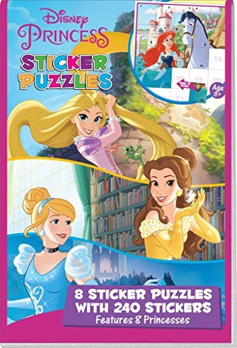 Product Cover Disney Princess Sticker Puzzle Book (Original Version)