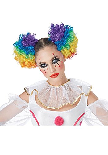 Product Cover California Costumes Women's Clown Puffs, Rainbow, One Size
