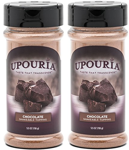 Product Cover Upouria Chocolate Flavored Shakeable Topping 5.5 Ounce - (Pack of 2)