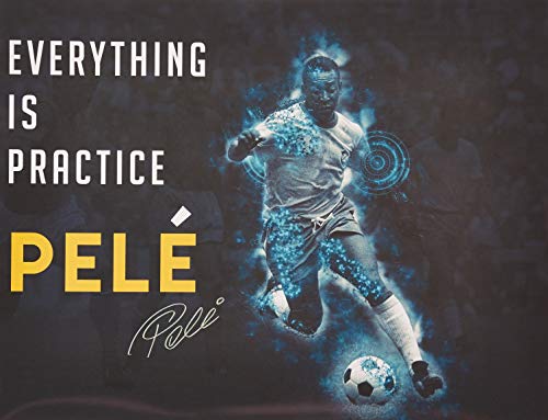 Product Cover 777 Tri-Seven Entertainment Pele Poster Everything is Practice Quote, 24